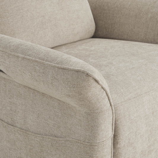 Vinca Power Swivel Glider Recliner with Lumbar Support