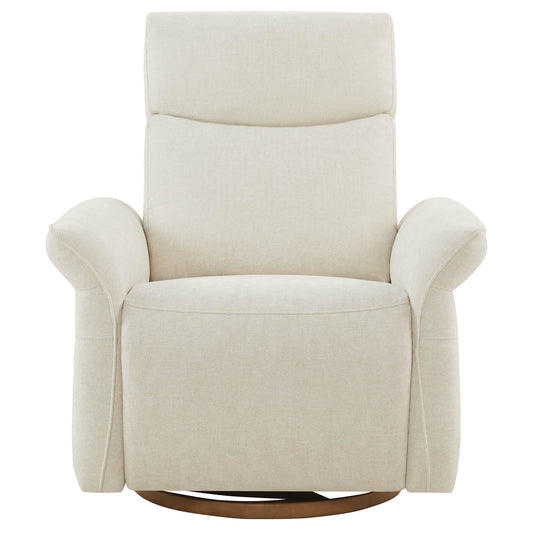 Vinca Power Swivel Glider Recliner with Lumbar Support