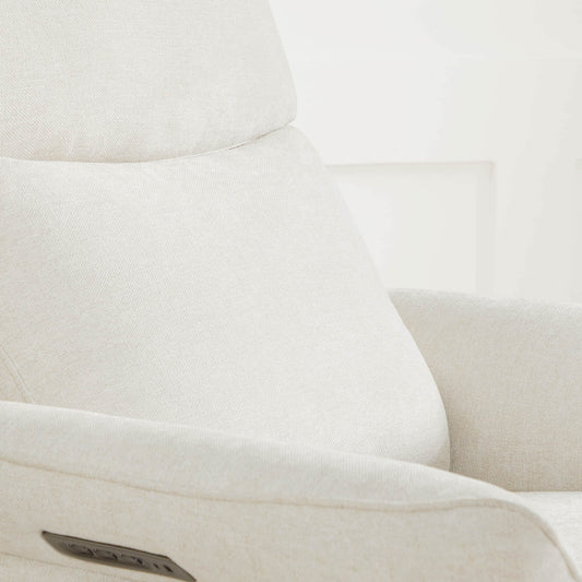 Vinca Power Swivel Glider Recliner with Lumbar Support