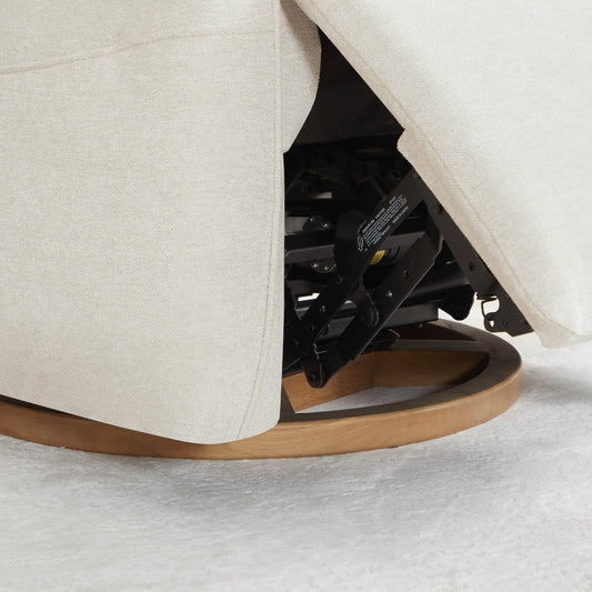 Vinca Power Swivel Glider Recliner with Lumbar Support