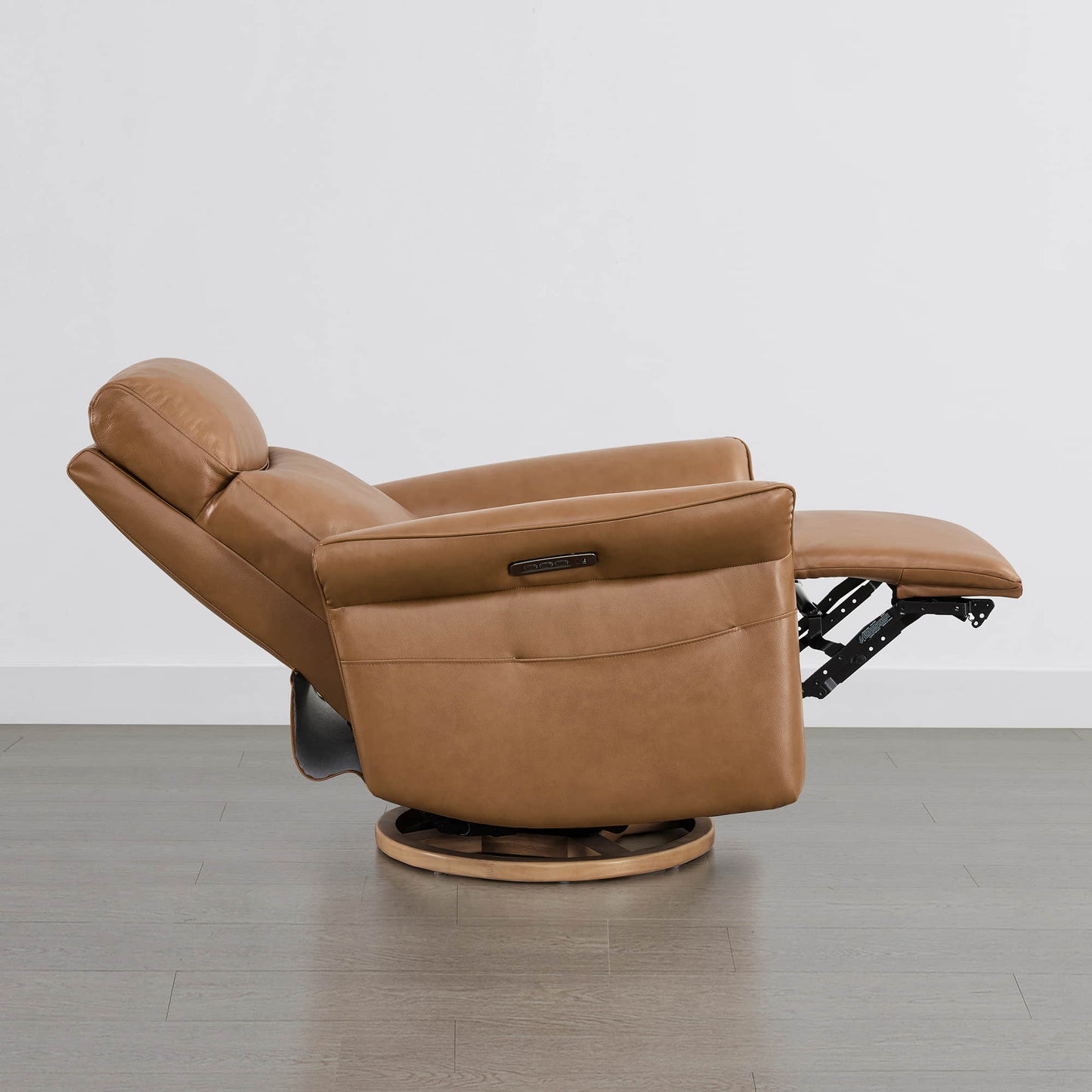 Vinca Power Swivel Glider Recliner with Lumbar Support
