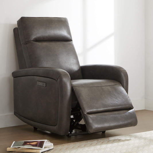 Wall Hugger Power Recliner with Adjustable Headrest