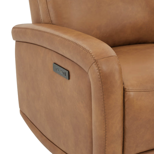 Wall Hugger Power Recliner with Adjustable Headrest