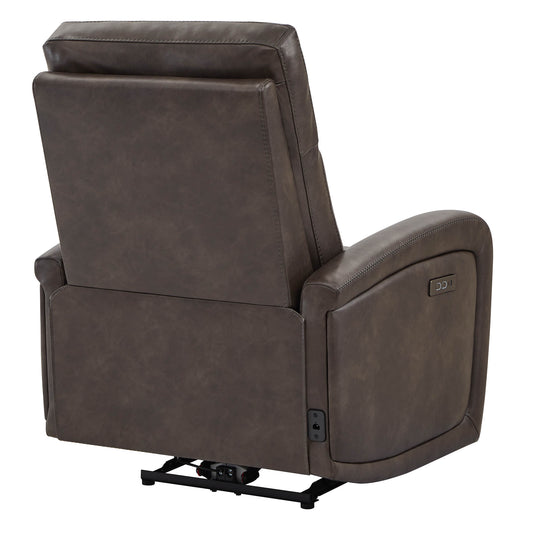 Wall Hugger Power Recliner with Adjustable Headrest