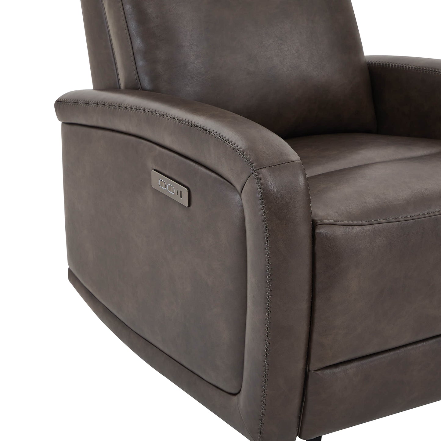 Wall Hugger Power Recliner with Adjustable Headrest