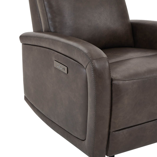 Wall Hugger Power Recliner with Adjustable Headrest