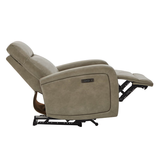 Wall Hugger Power Recliner with Adjustable Headrest