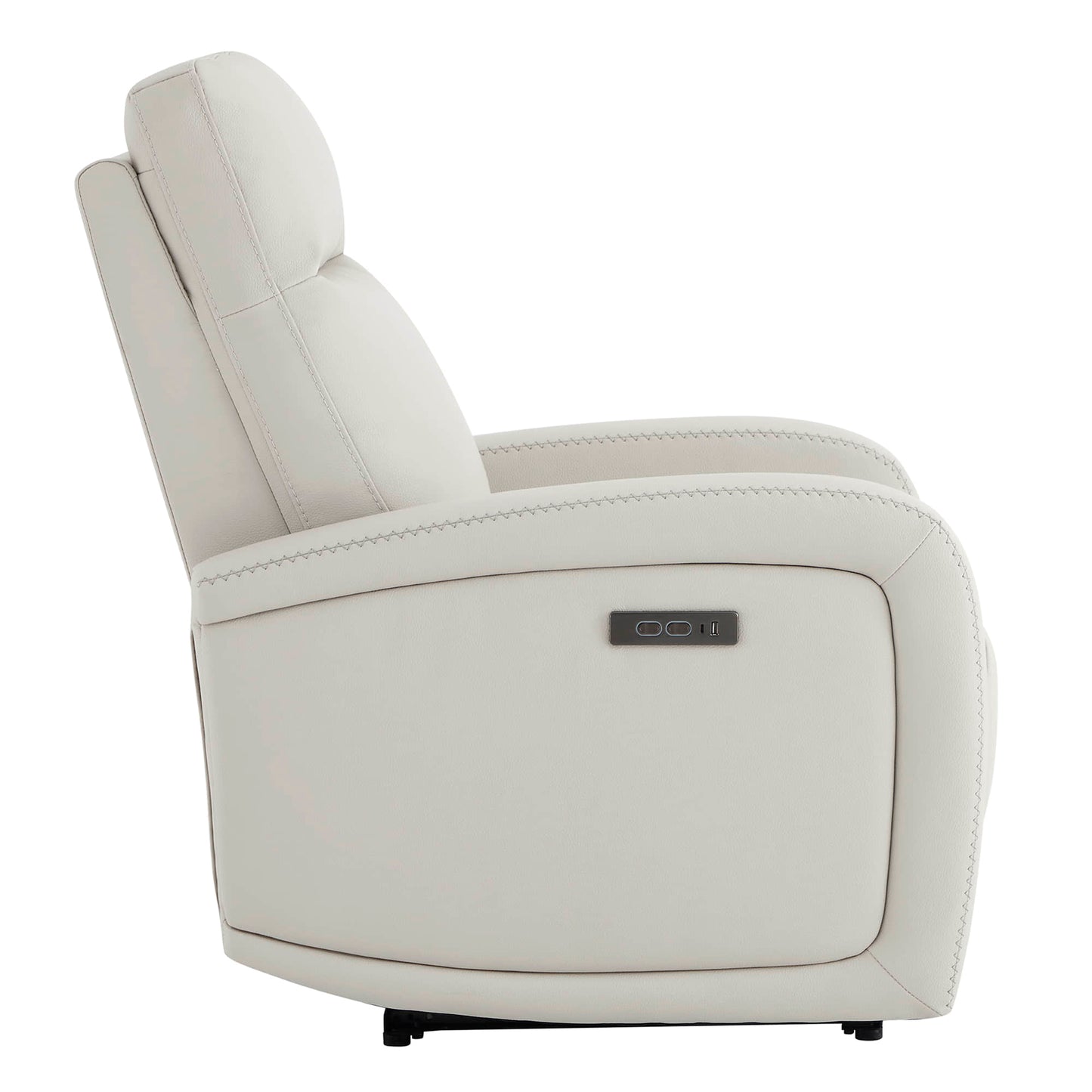 Wall Hugger Power Recliner with Adjustable Headrest