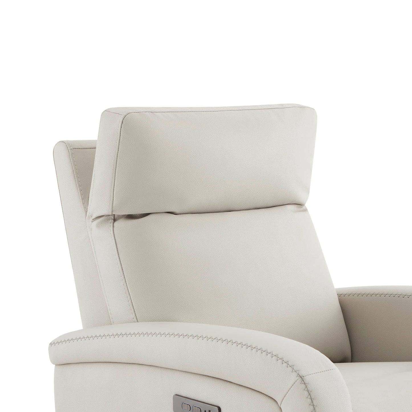 Wall Hugger Power Recliner with Adjustable Headrest
