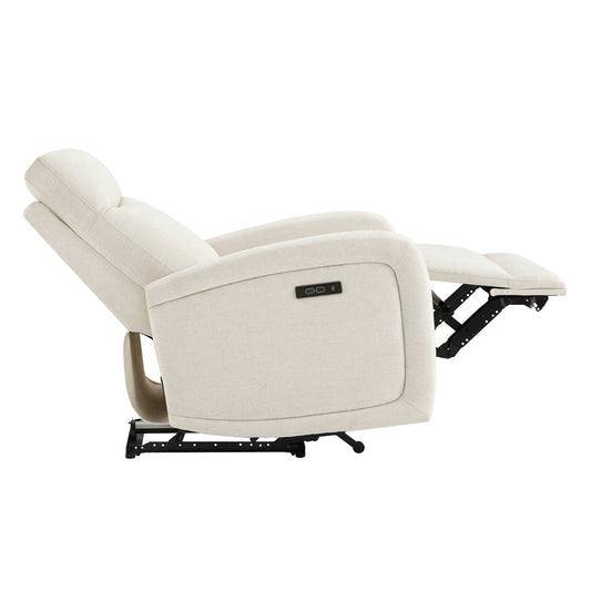 Wall Hugger Power Recliner with Adjustable Headrest