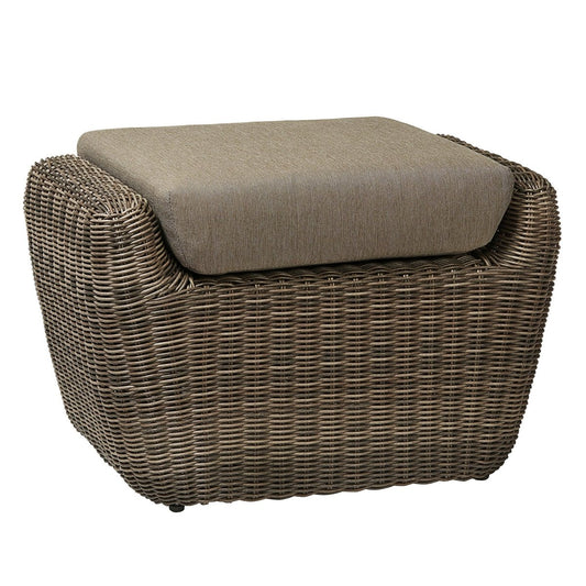 Wicker Outdoor Conversation Set with Cushioned Seating