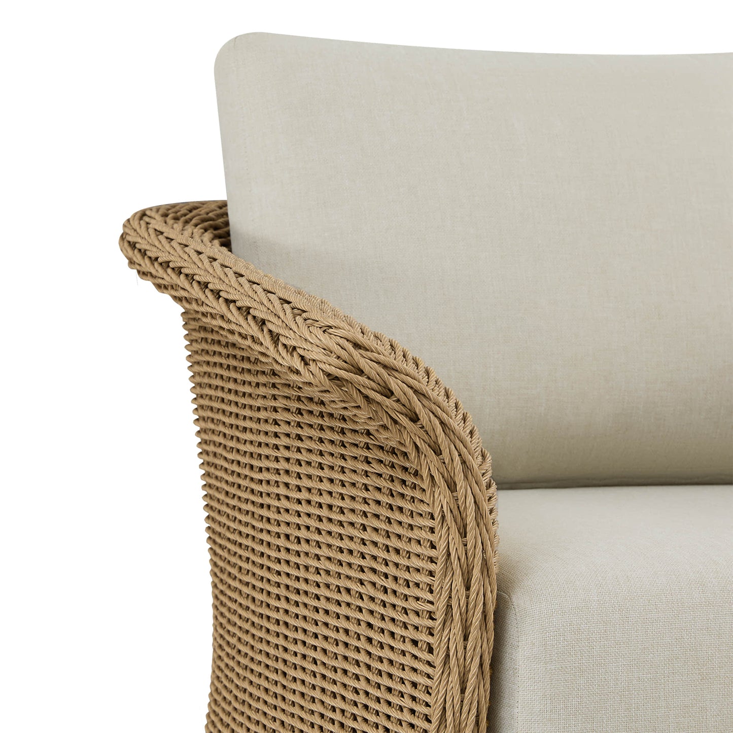 Wicker Woven Outdoor Swivel Chair Set of 2