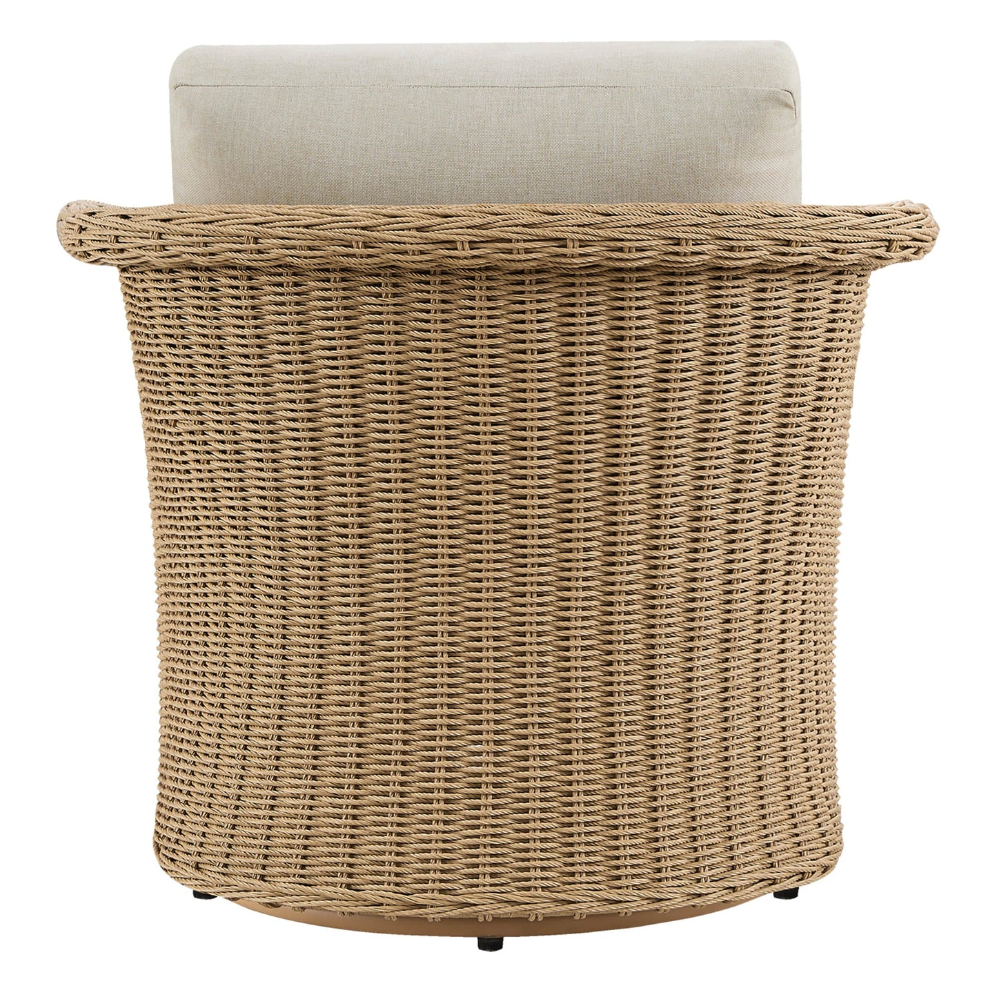 Wicker Woven Outdoor Swivel Chair Set of 2