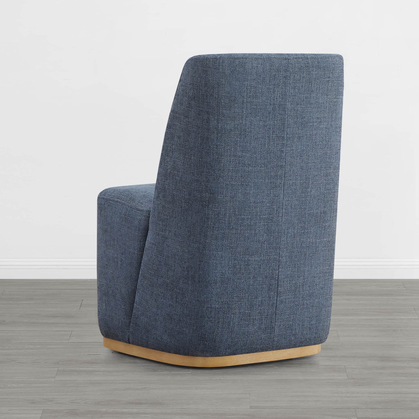 Wingback Dining Chair with Casters and Lilibet Design