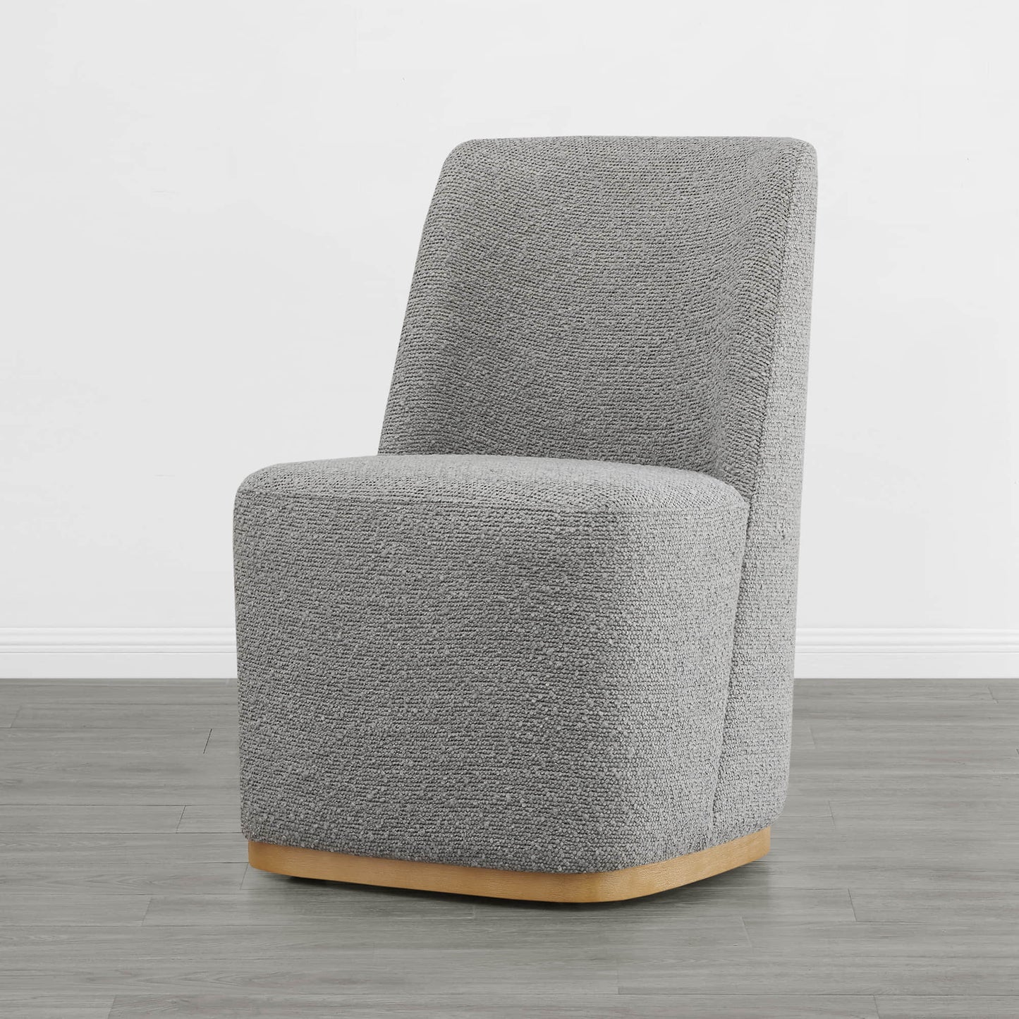 Wingback Dining Chair with Casters and Lilibet Design