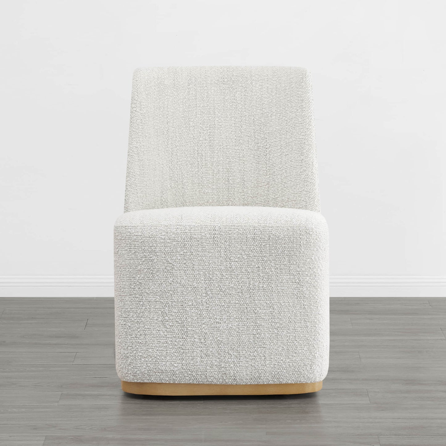 Wingback Dining Chair with Casters and Lilibet Design
