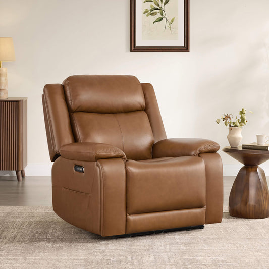 Zero Wall Hugger Recliner with Built-In Cup Holder