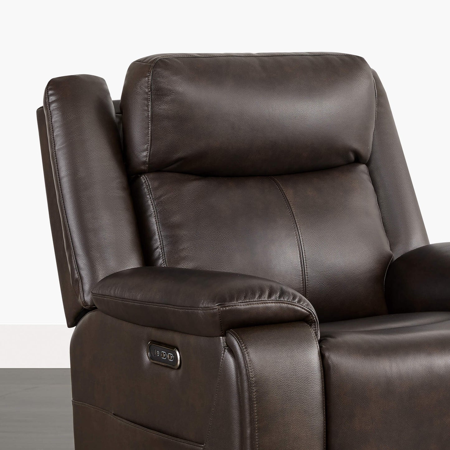 Zero Wall Hugger Recliner with Built-In Cup Holder